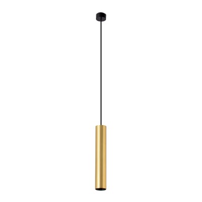 Ceiling lamp in matte gold aluminum with GU10 LETELON.