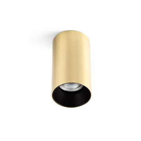 Ceiling lamp in matte gold aluminum GU10 MAZELEY