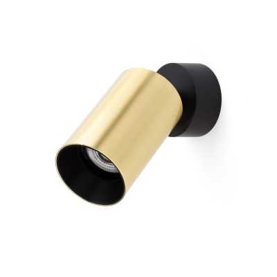 Wall lamp in matte gold aluminum with GU10 socket, BROSSES