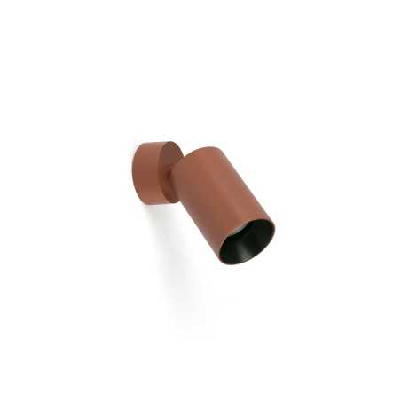 Wall lamp aluminum GU10 brown THENAY