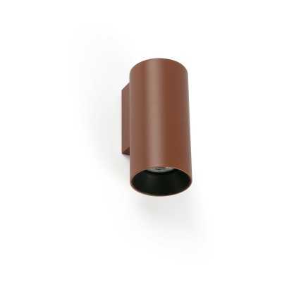 Wall lamp aluminum GU10 brown VERNETS