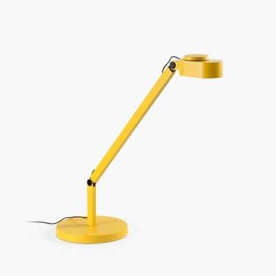 Table lamp with integrated yellow LED aluminum RANTON