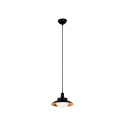 Ceiling lamp in matte black steel with G9 bulbs, MORGAT.