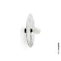 Aluminum wall lamp E27 matte black LAUROS