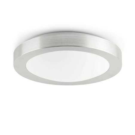 Ceiling lamp in brushed aluminum with E27 steel NOYAREY