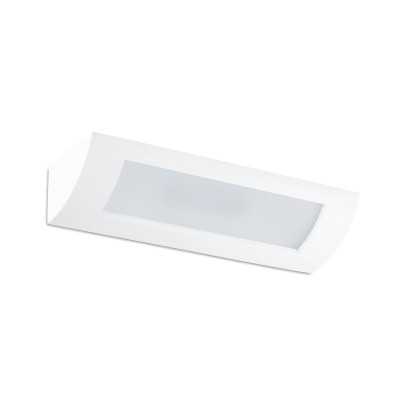 Plaster wall lamp with R7s 78mm matte white finish by DAROIS