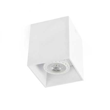 Ceiling lamp aluminum GU10 matte white LE ROUX