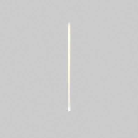 Wall lamp with integrated LED in matte white plaster RIOUZAL