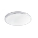 Ceiling lamp with integrated LED in brushed steel aluminum by HOUSSEN