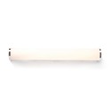 Wall lamp with integrated LED in shiny chrome-plated aluminum DRACHE