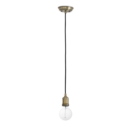 Ceiling lamp in antique gold steel E27 VERGONS
