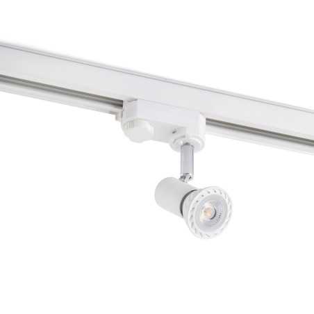 Ceiling lamp in matte white steel with GU10 LE FEY bulb