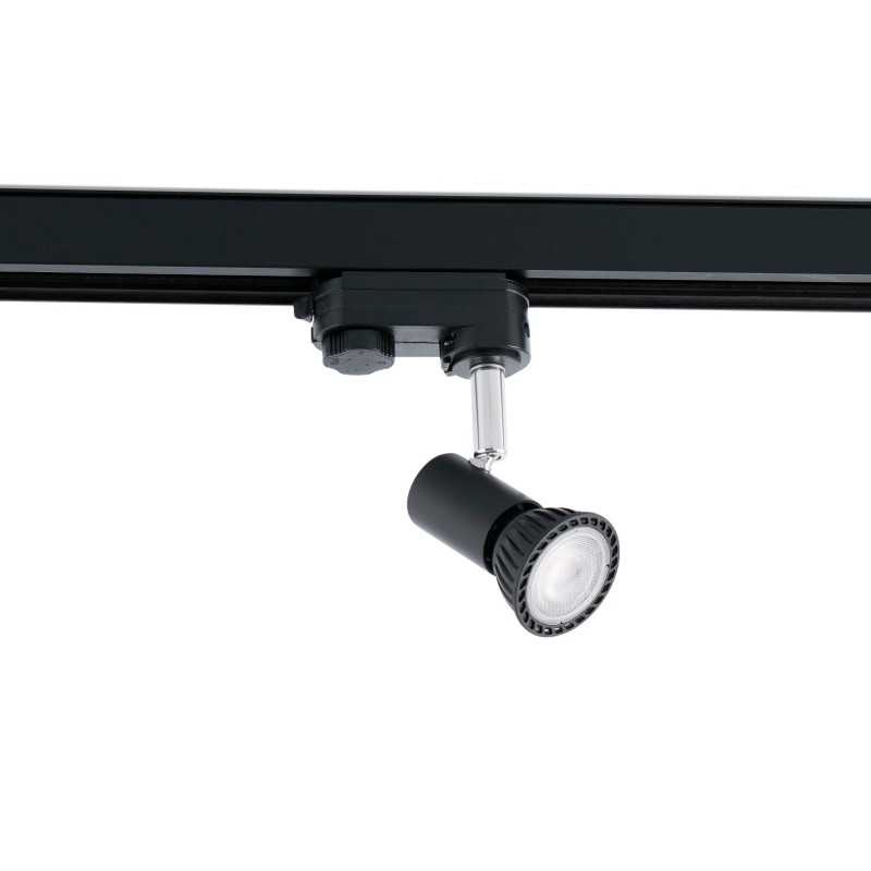 Ceiling lamp in matte black steel with GU10 socket WINKEL