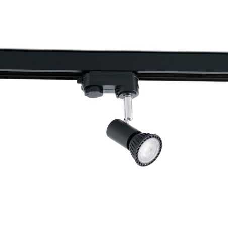 Ceiling lamp in matte black steel with GU10 socket WINKEL